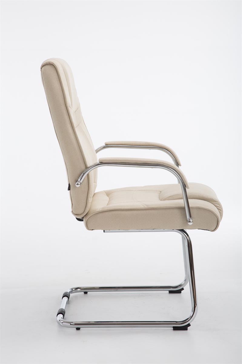 Chaise visiteur Attila tissu
