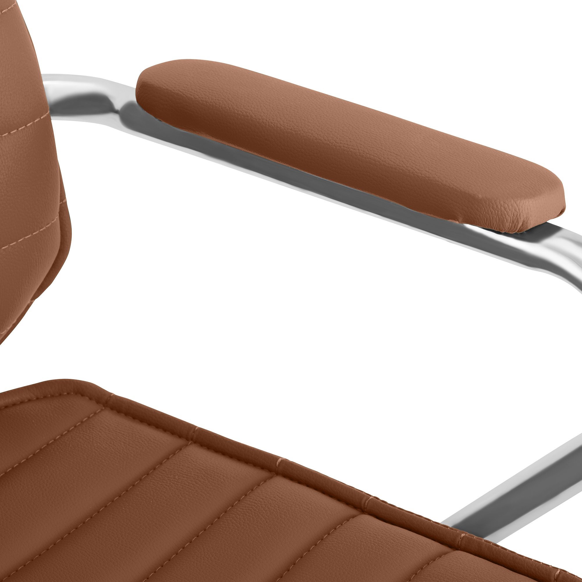 Chaise de Bureau Rako en Cuir Synthétique