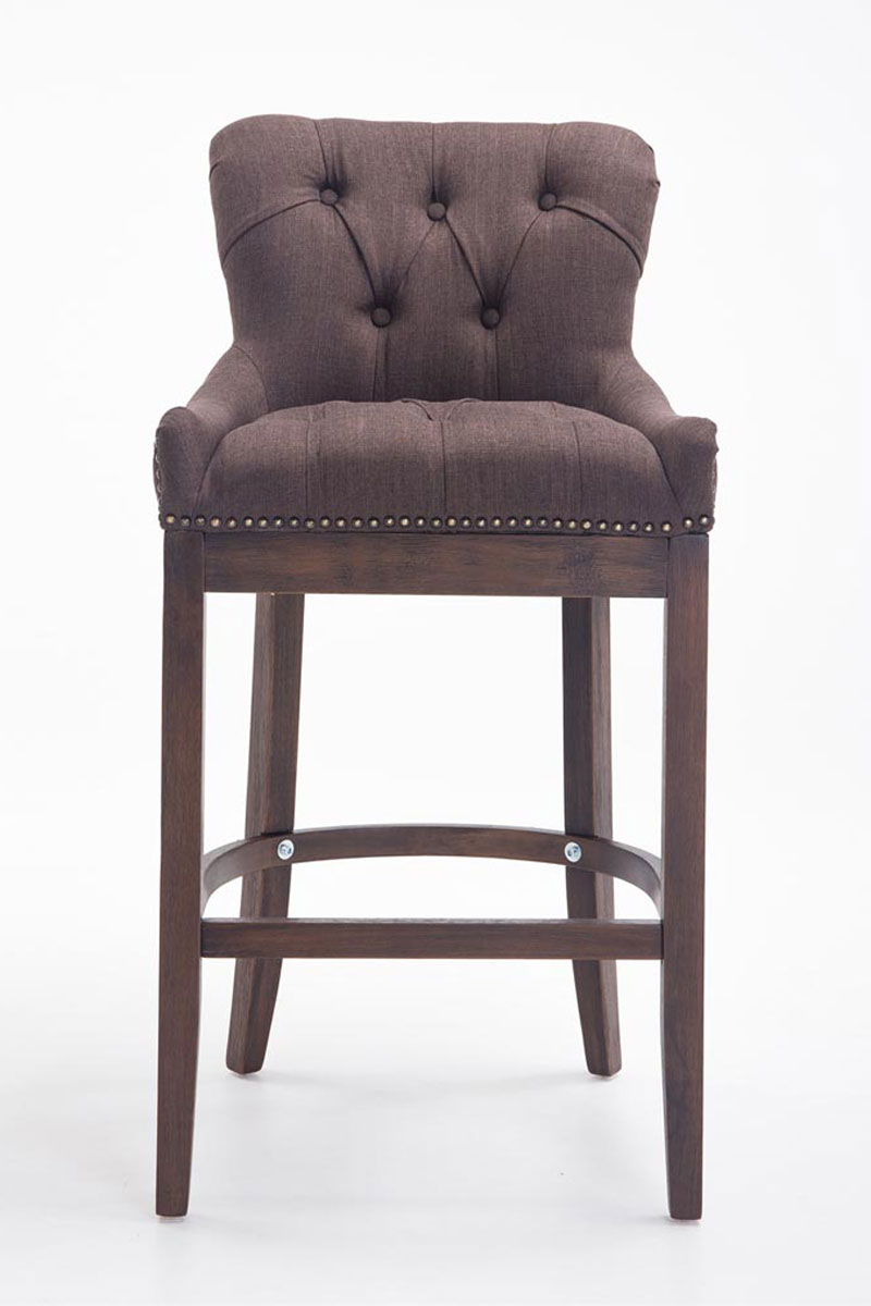 Lot de 2 Tabourets de Bar Lakewood en Tissu