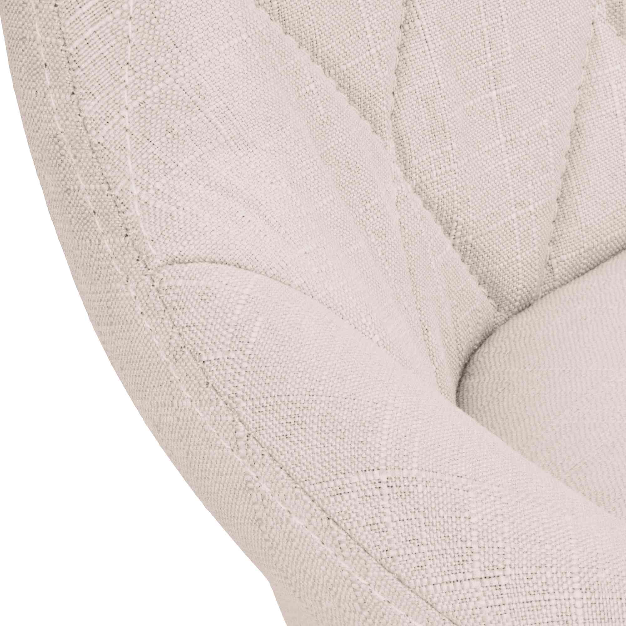 Tabouret de bar Lazio en Tissu Hauteur réglable siège pivotant