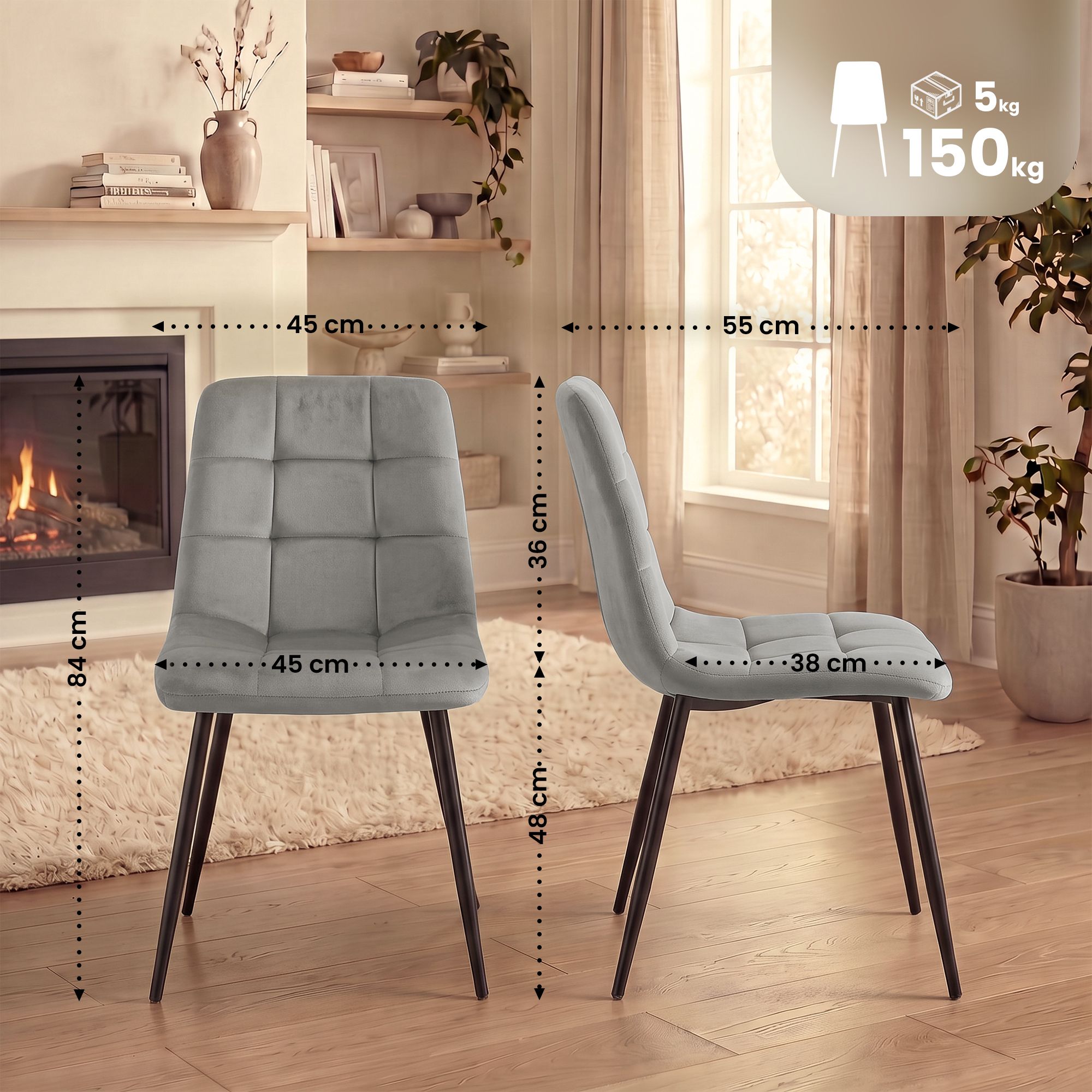 Chaise de salle à manger Tilde