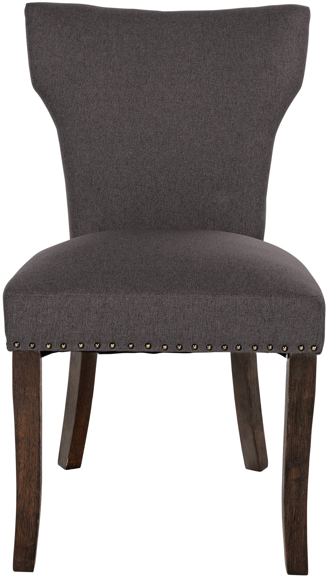 Lot de 2 chaises de salle à manger Zadar tissu