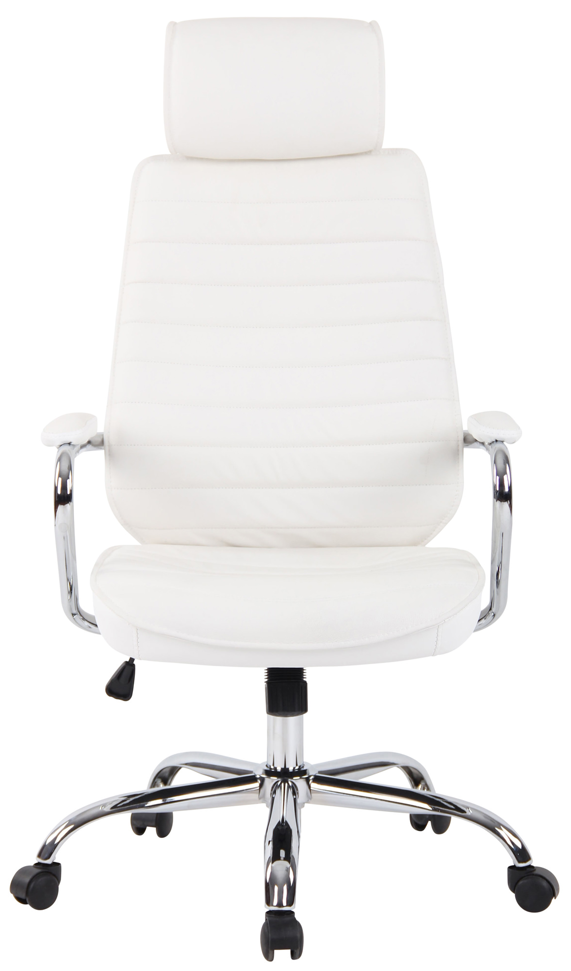 Fauteuil de bureau  Rako en véritable cuir ajustable et pivotant