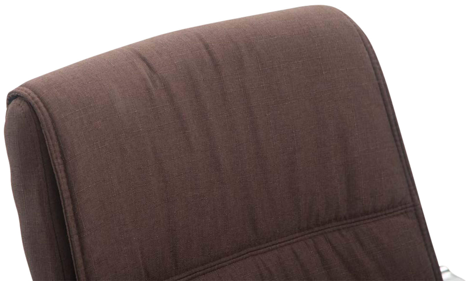 CLP Lot de 2 Chaises Cantilever XXL Anubis en Tissu avec accoudoirs