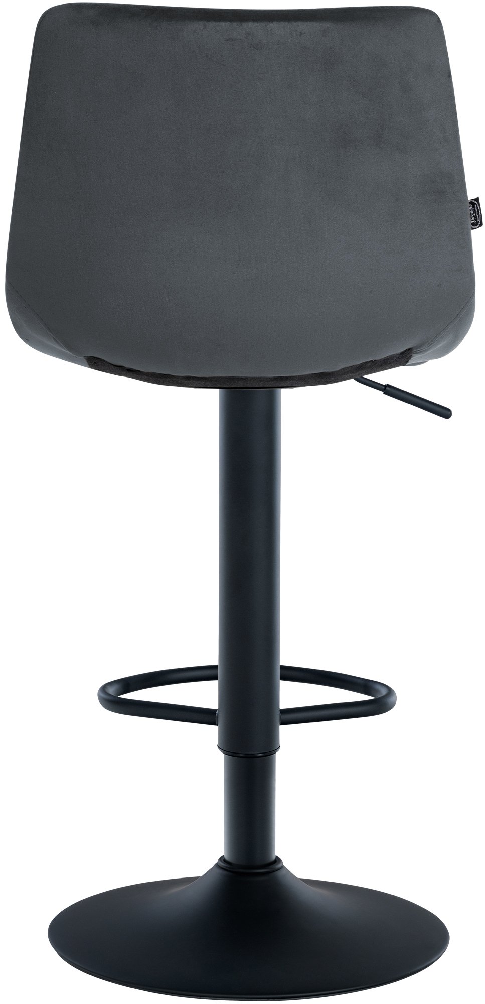 Tabouret de bar Jerry velours