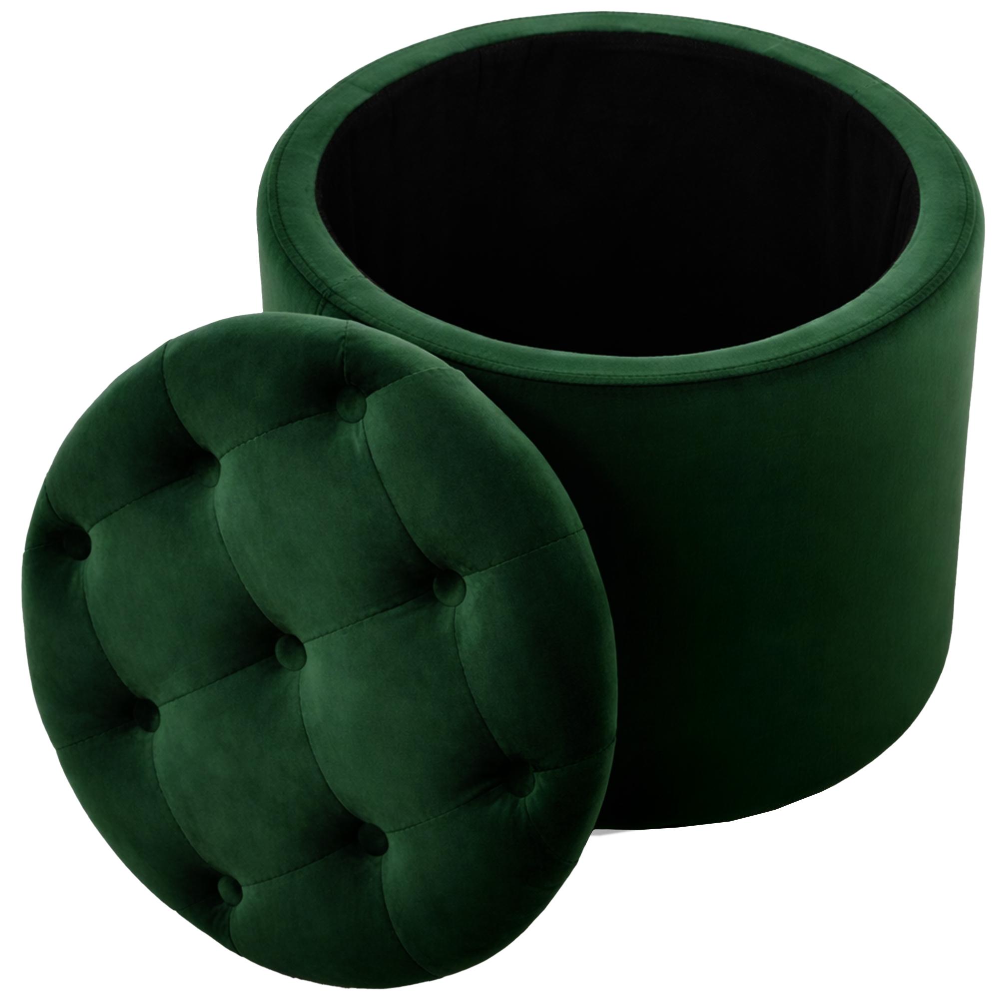 Tabouret Pantin en velours