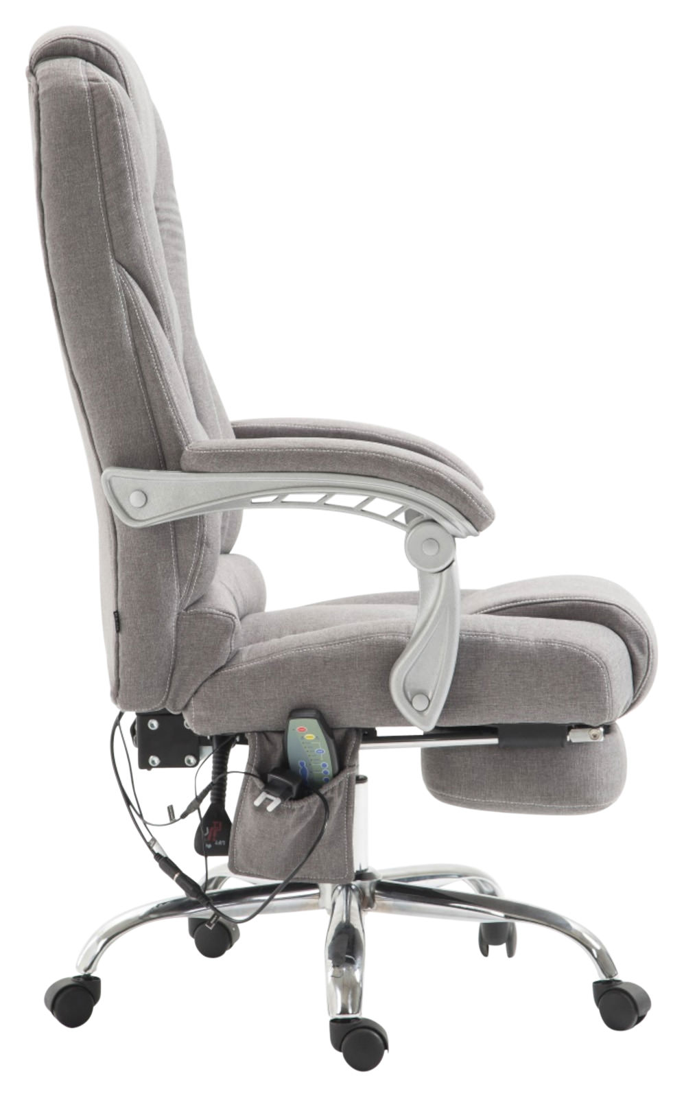 Fauteuil de bureau Pacific avec fonction massage tissu