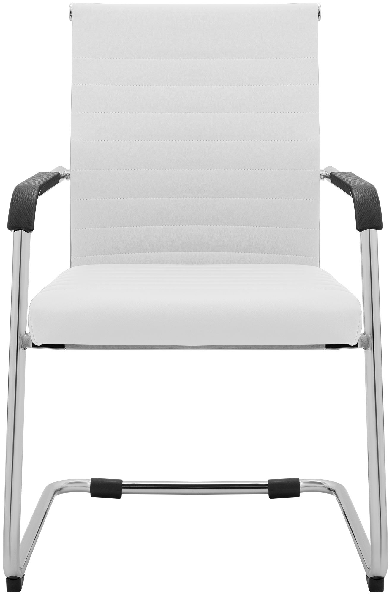 Chaise cantilever Hakon aspect cuir