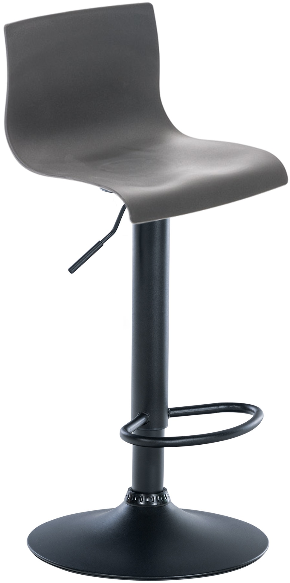 Tabouret de bar Hover Réglable en Hauteur Assise Plastique