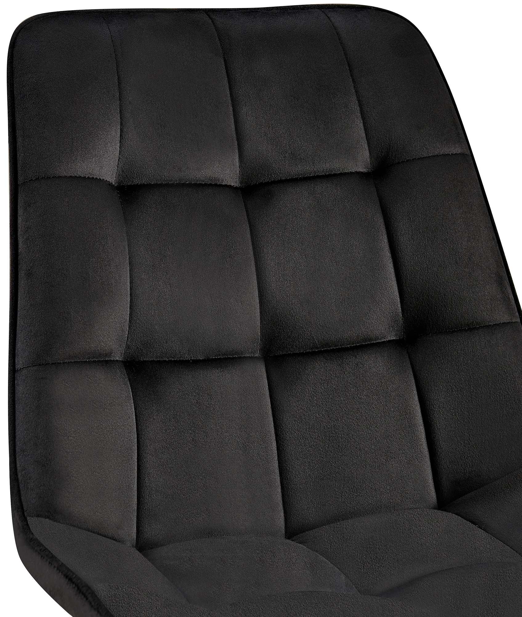 Chaise de salle à manger Gifford revêtement velours