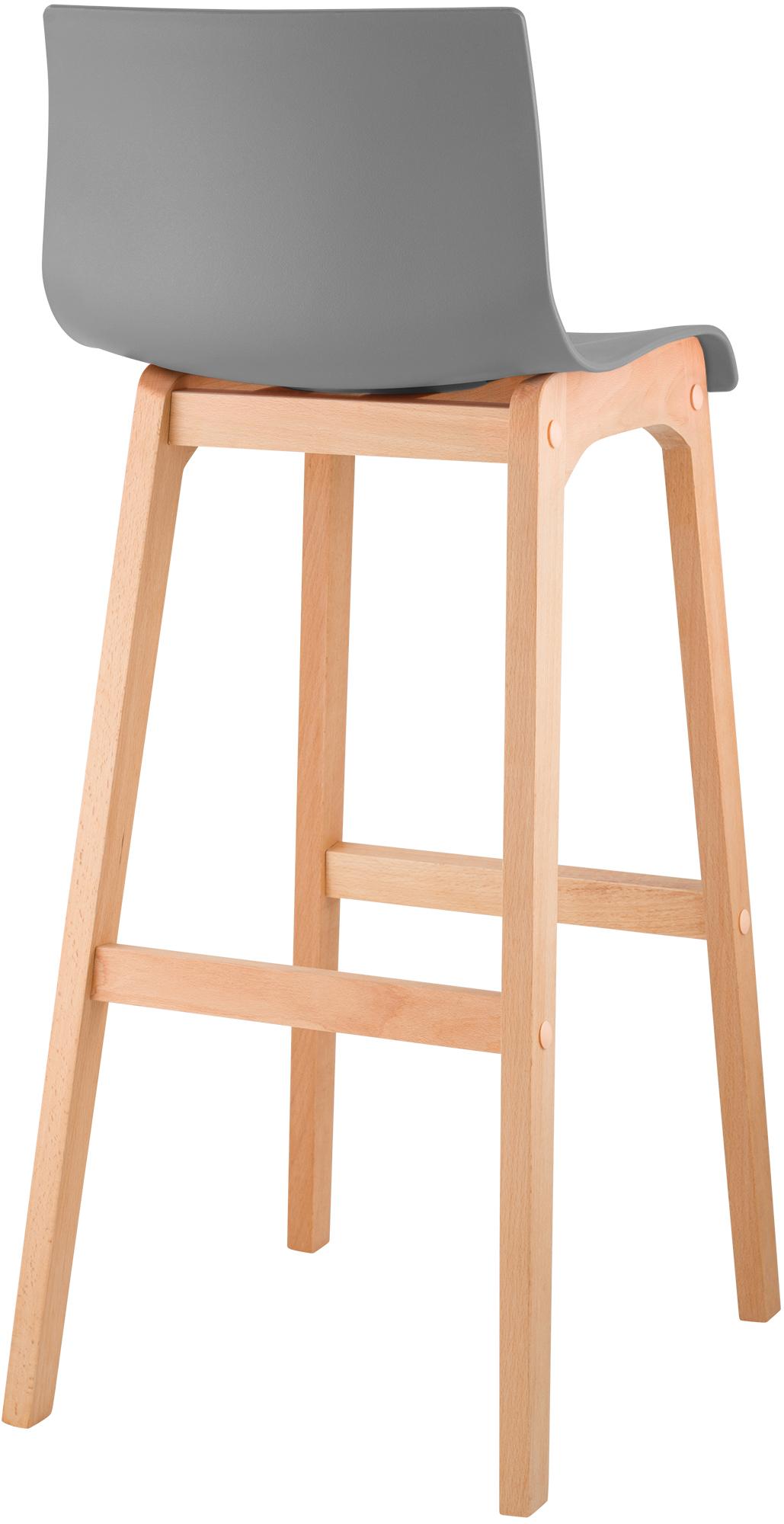 Tabouret de Bar Hover Pieds en Plastique Natura