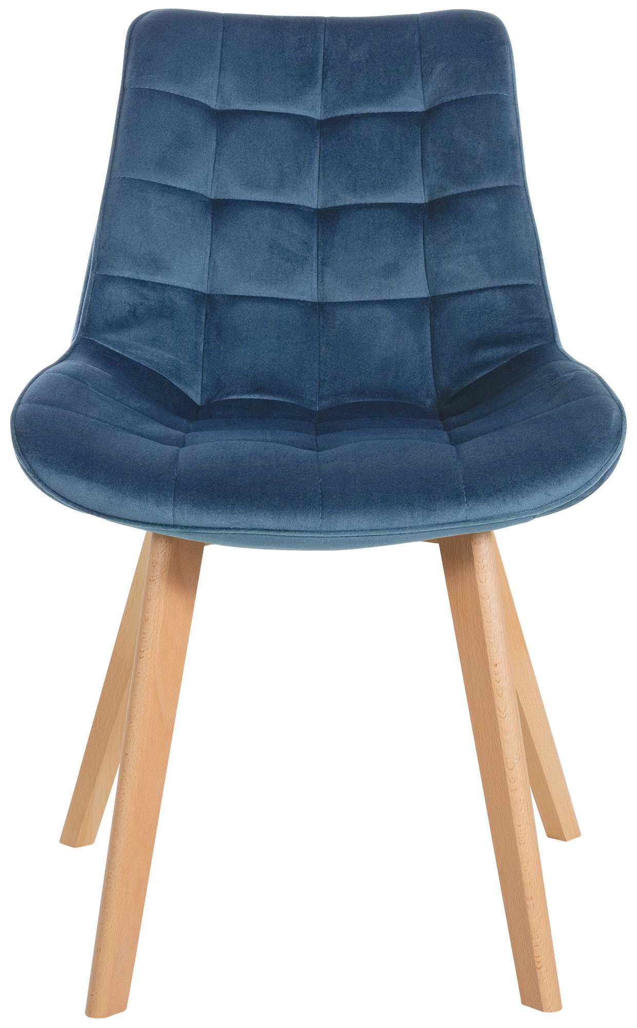 Lot de 2 chaises Brook velours
