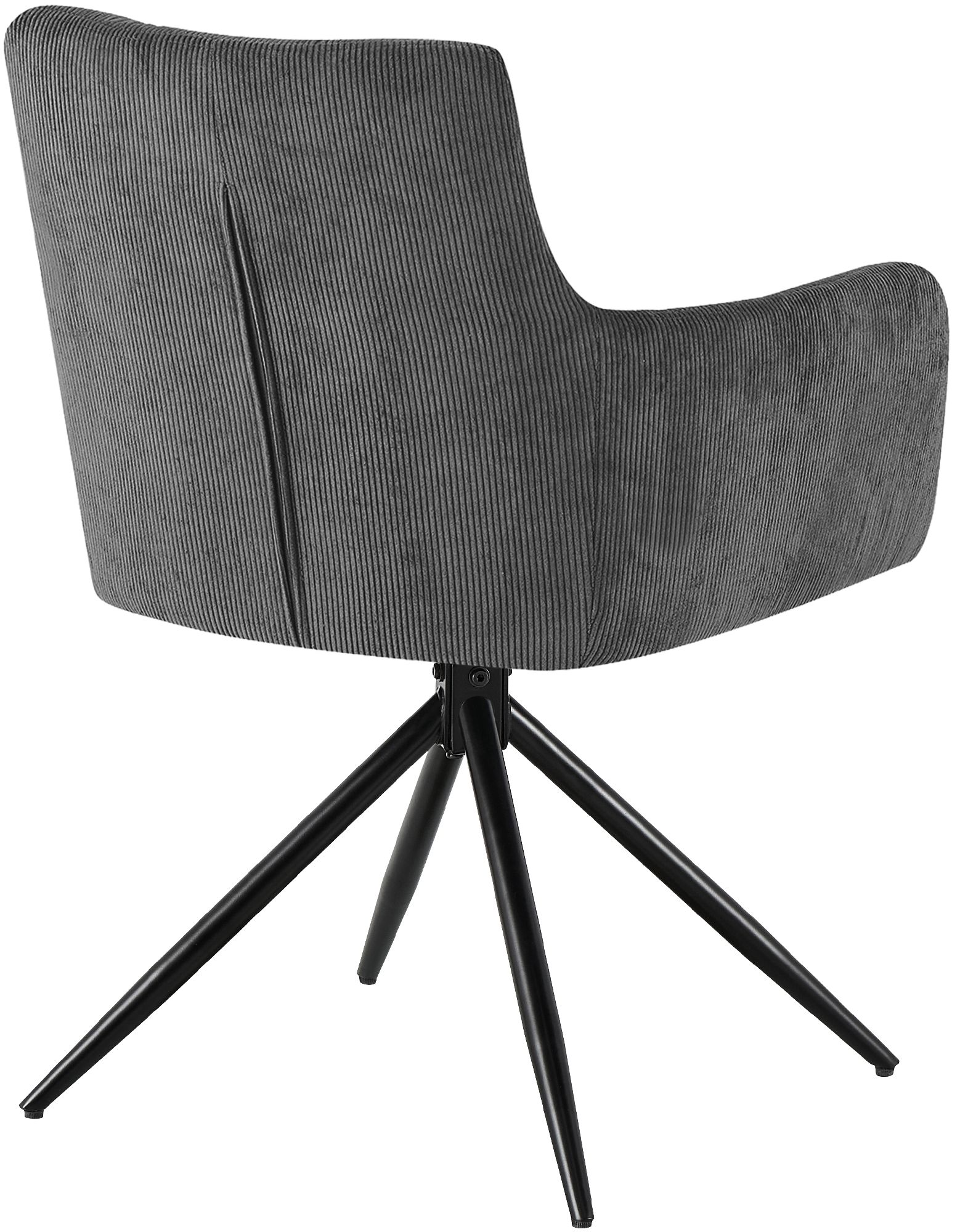 Chaise de salle à manger Jonah en velours côtelé