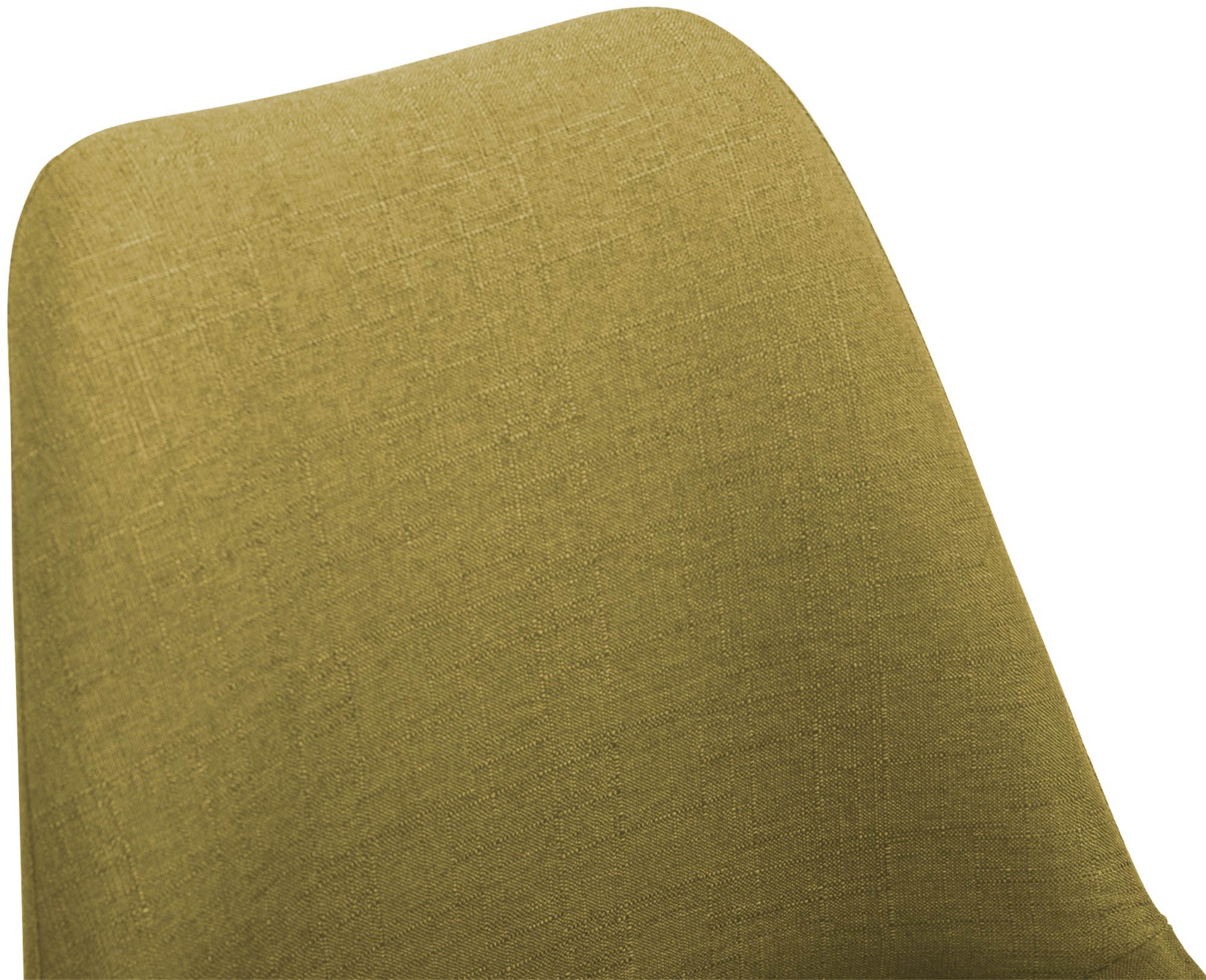 Chaise de salle à manger Maverick tissu avec pied trompette