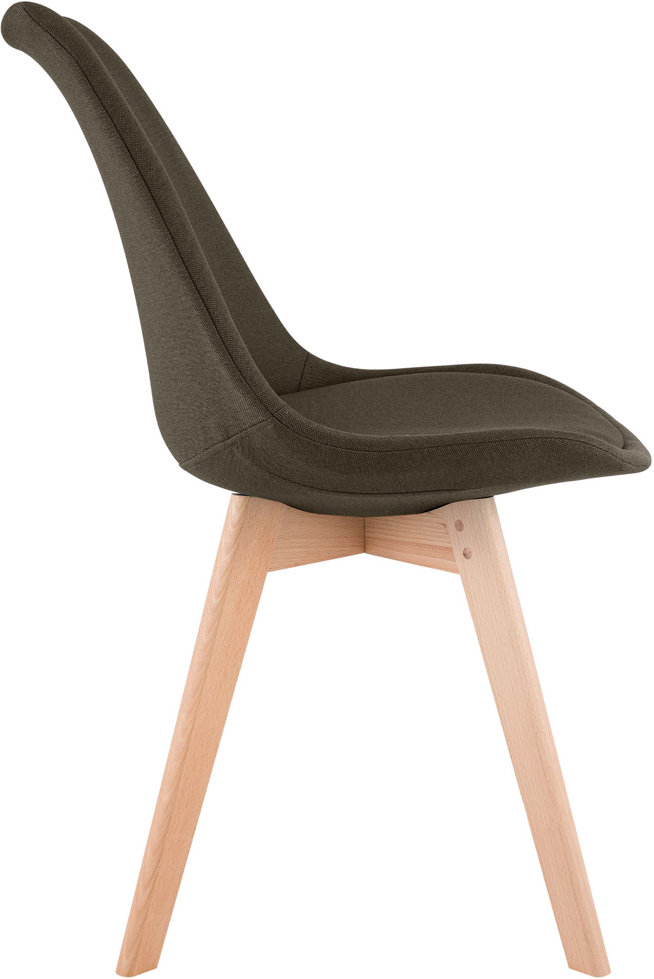 Lot de 4 chaises de salle a manger Linares