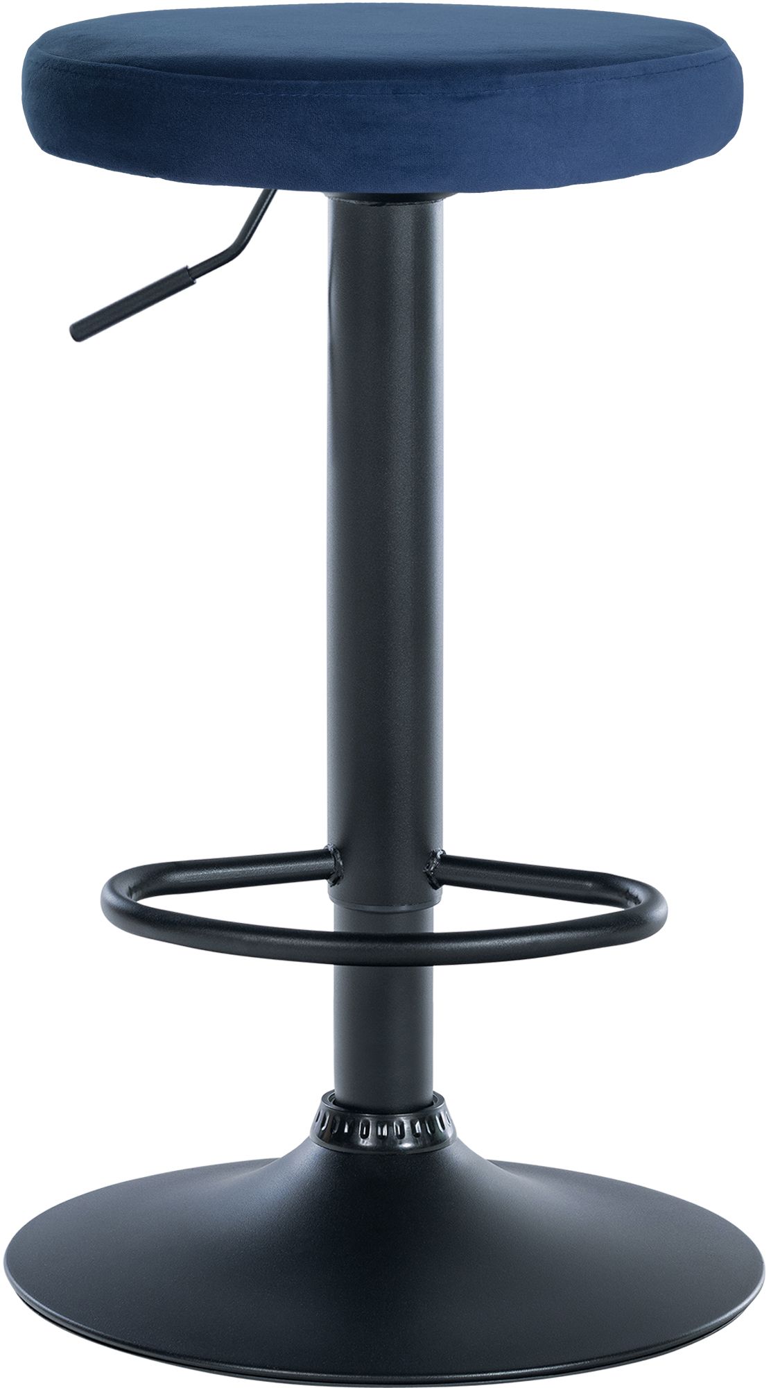 Tabouret de bar Ponte revêtement velours