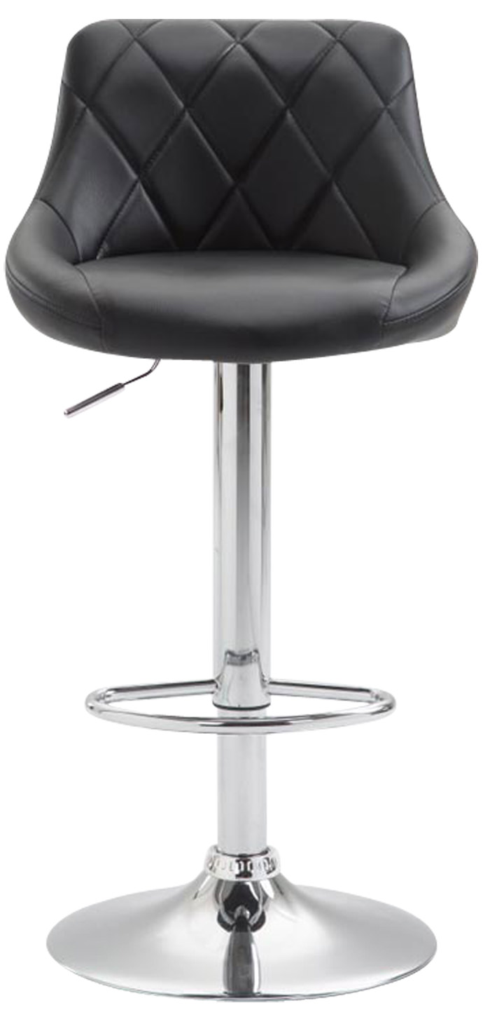 Lot de 2 tabourets de bar Lazio similicuir