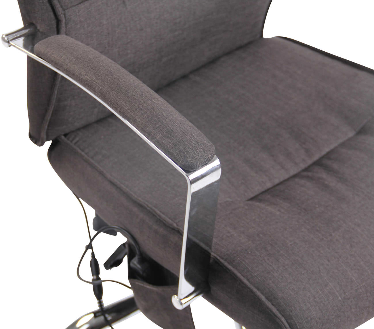 Fauteuil de bureau Portland en similicuir ou tissu avec fonction de massage