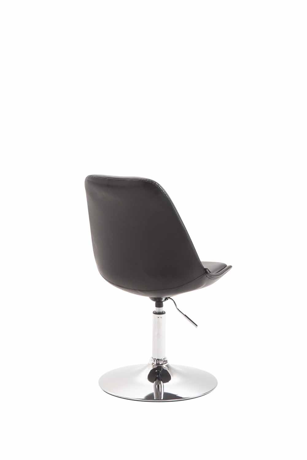 Chaise de salle à manger Maverick en similicuir avec pied trompette