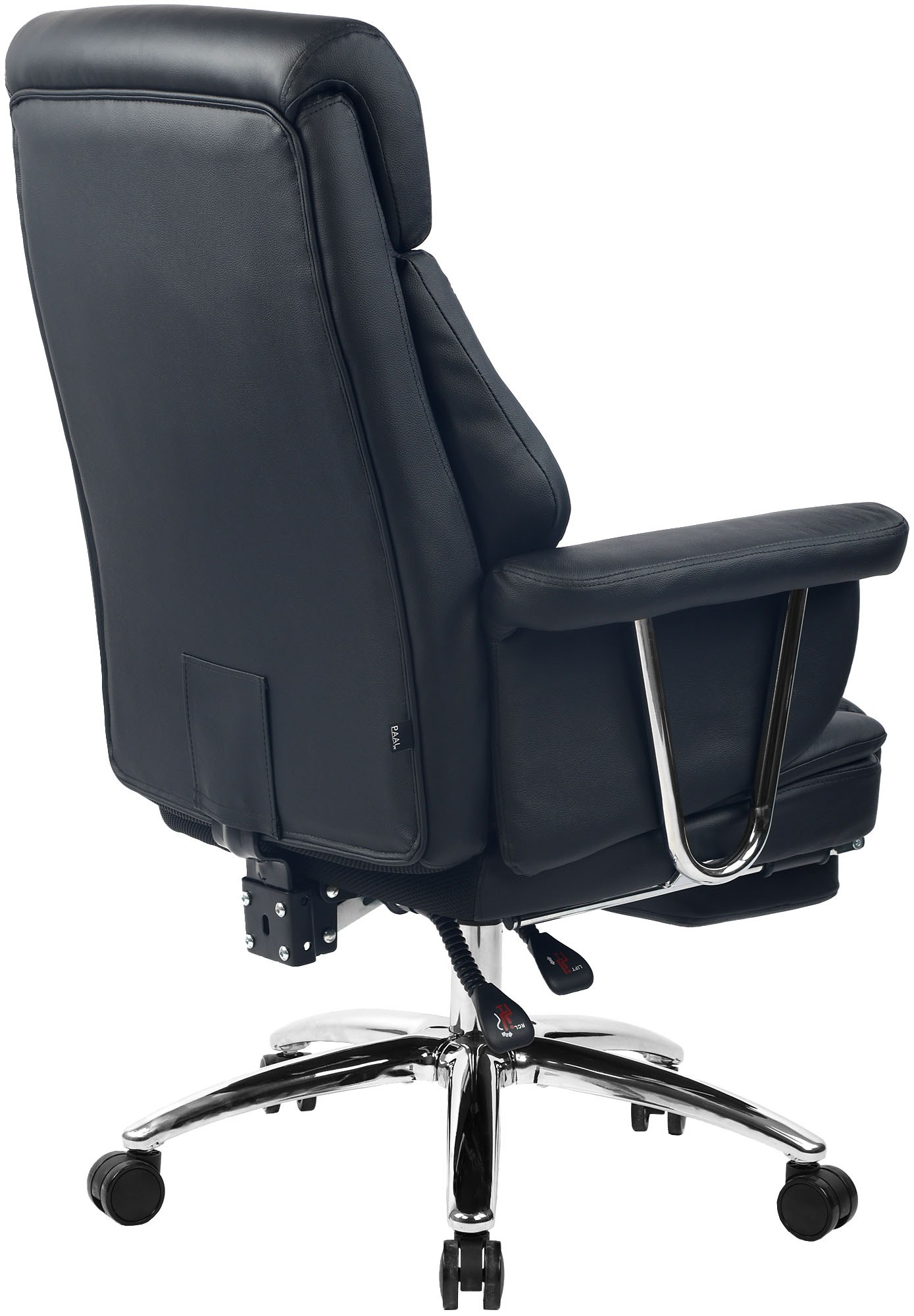 Chaise de bureau Dahra en cuir véritable