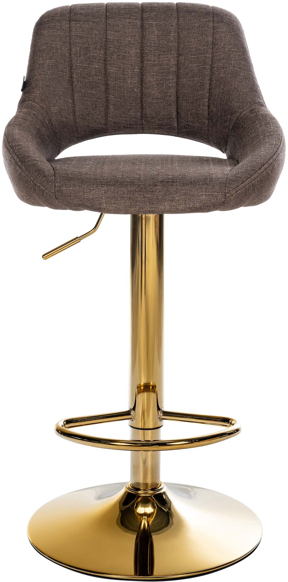 Lot de 2 tabourets de bar Milet en tissu