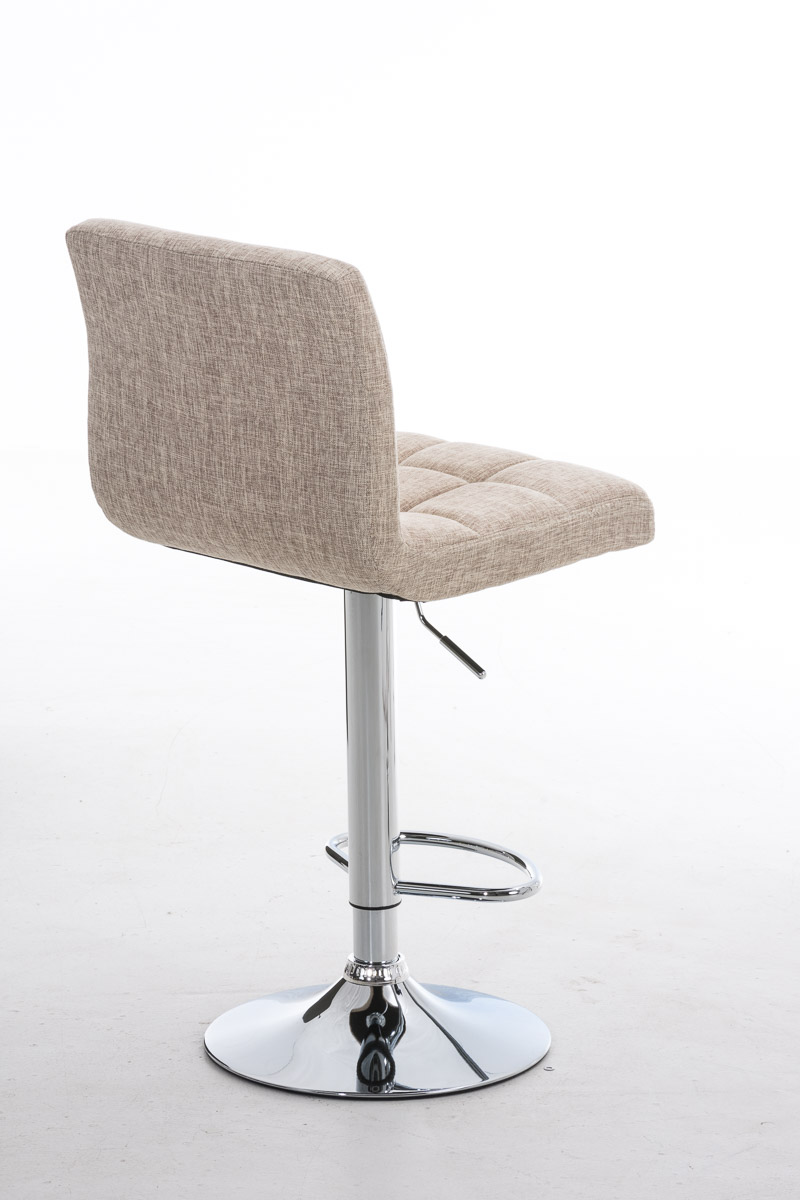 Tabouret de bar Peru revêtement tissu