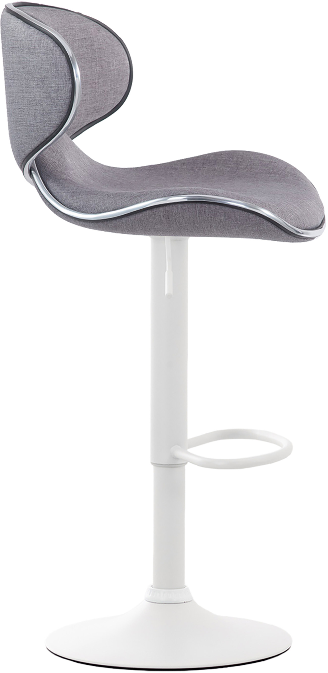 Lot de 2 tabourets de bar Las Vegas V2 en tissu