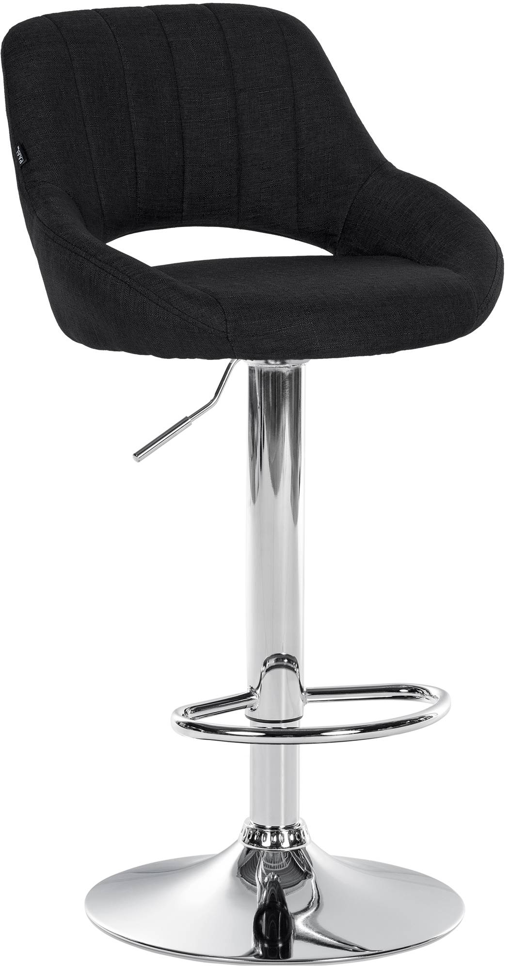 Tabouret de bar Milet en tissu