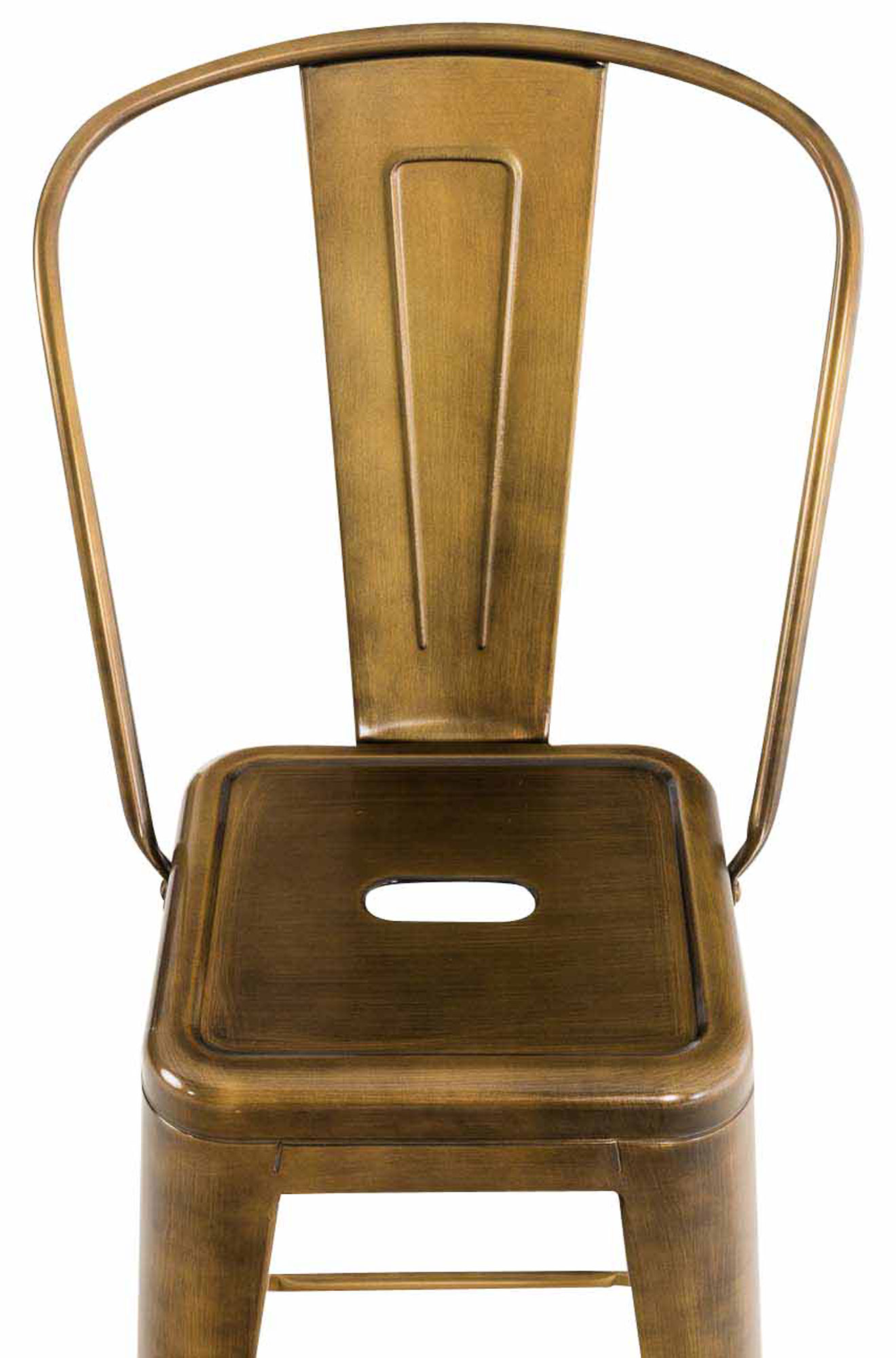 Lot de 4 tabourets de bar Design Aiden