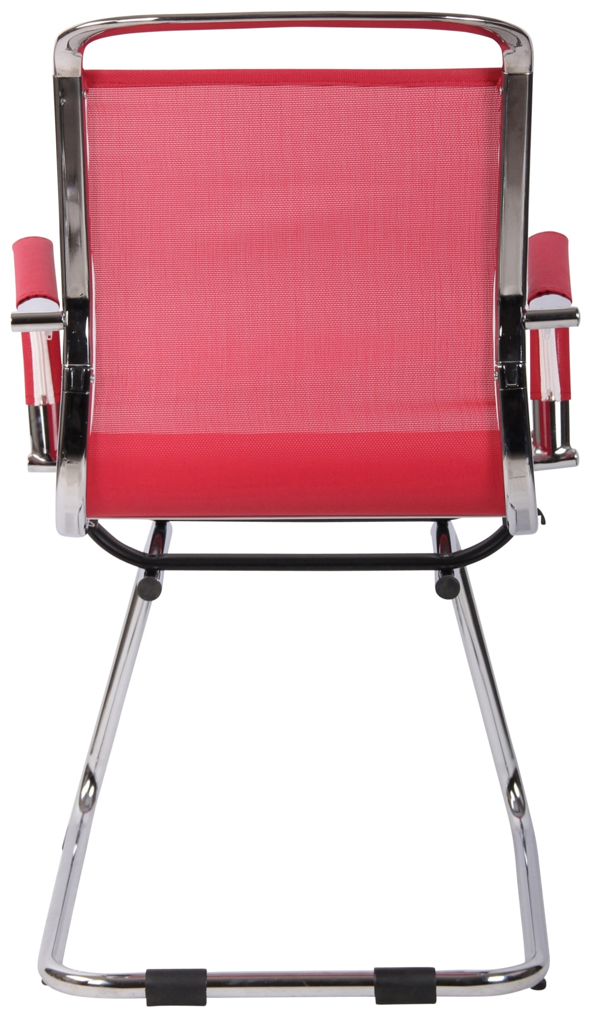 Chaise Cantilever Barnet en tissu de mèche
