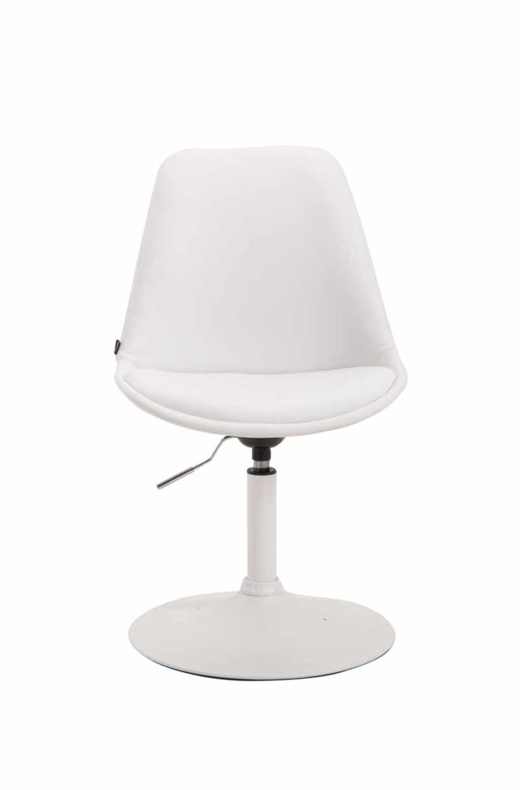 Lot de 4 Chaises de salle à manger Maverick similicuir avec pied trompette