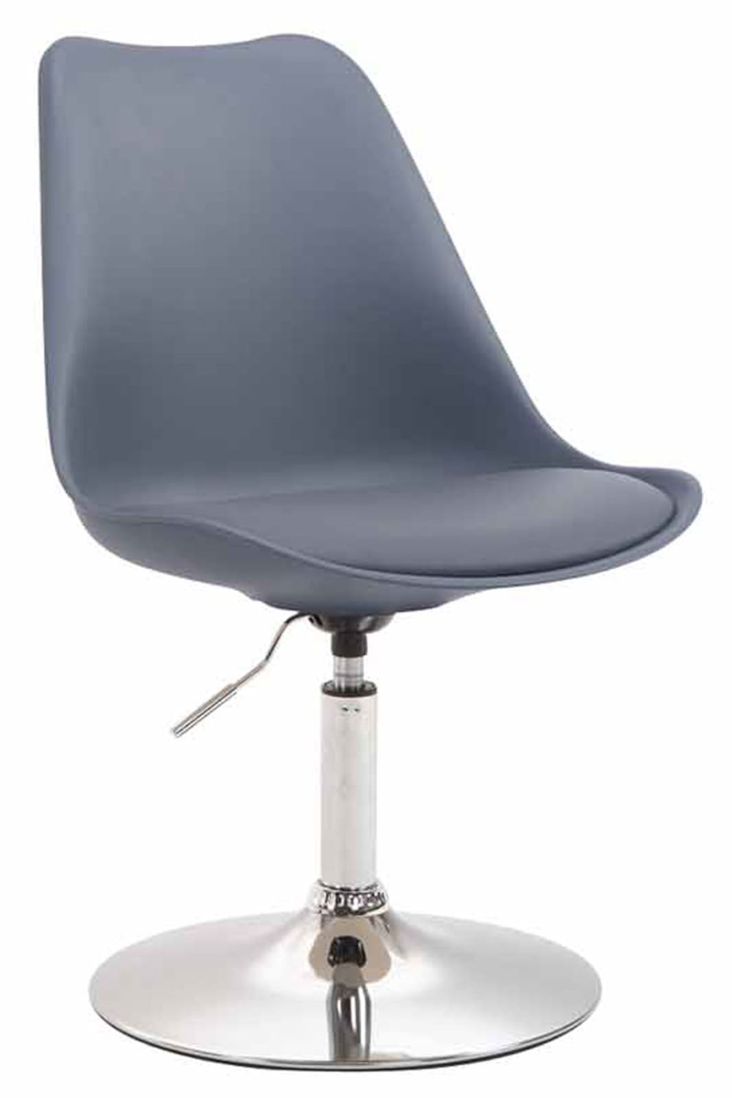 Lot de 4 Chaises de salle à manger Maverick en Plastique avec pied métal