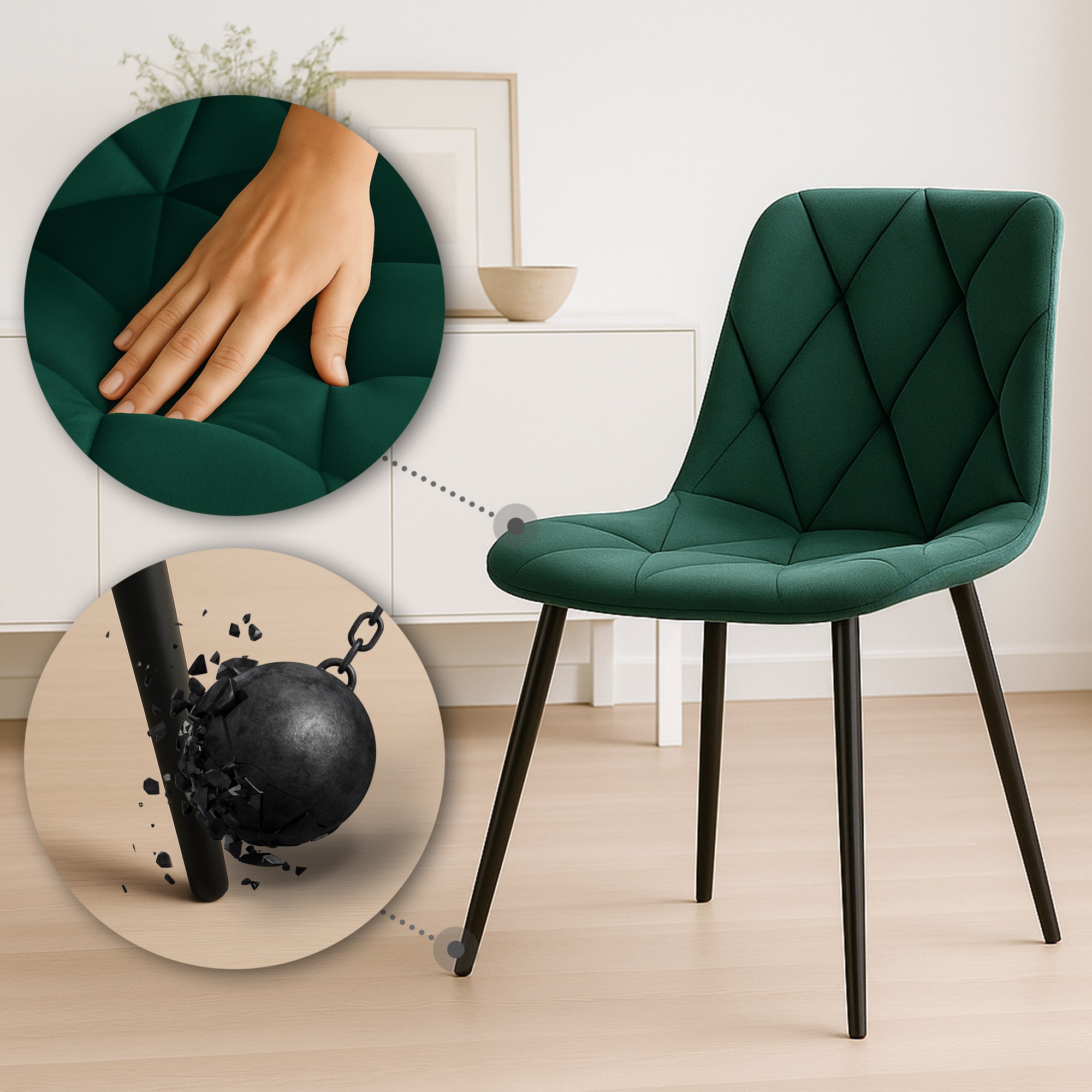Chaise de salle à manger Clairton