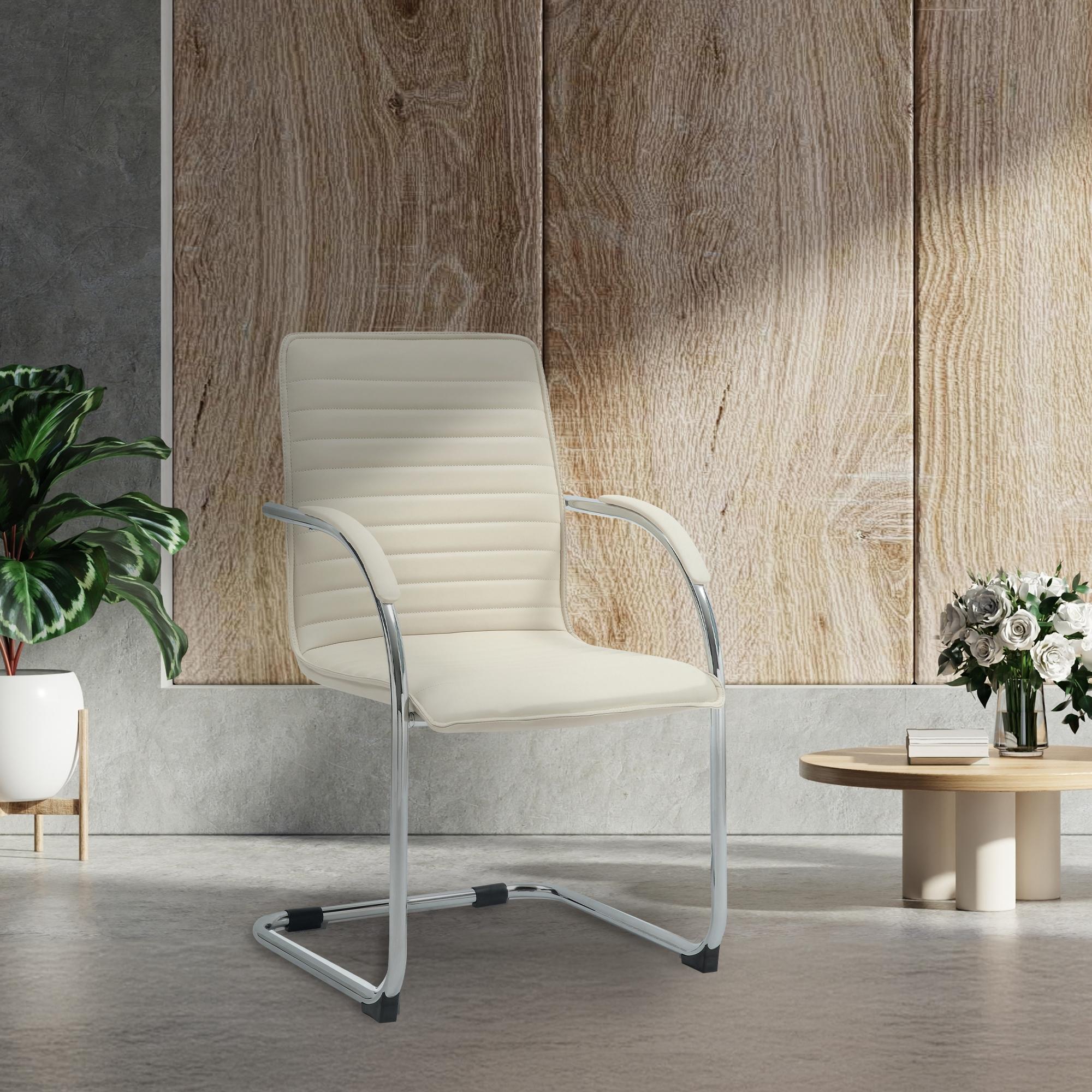 Chaise visiteur Tira similicuir