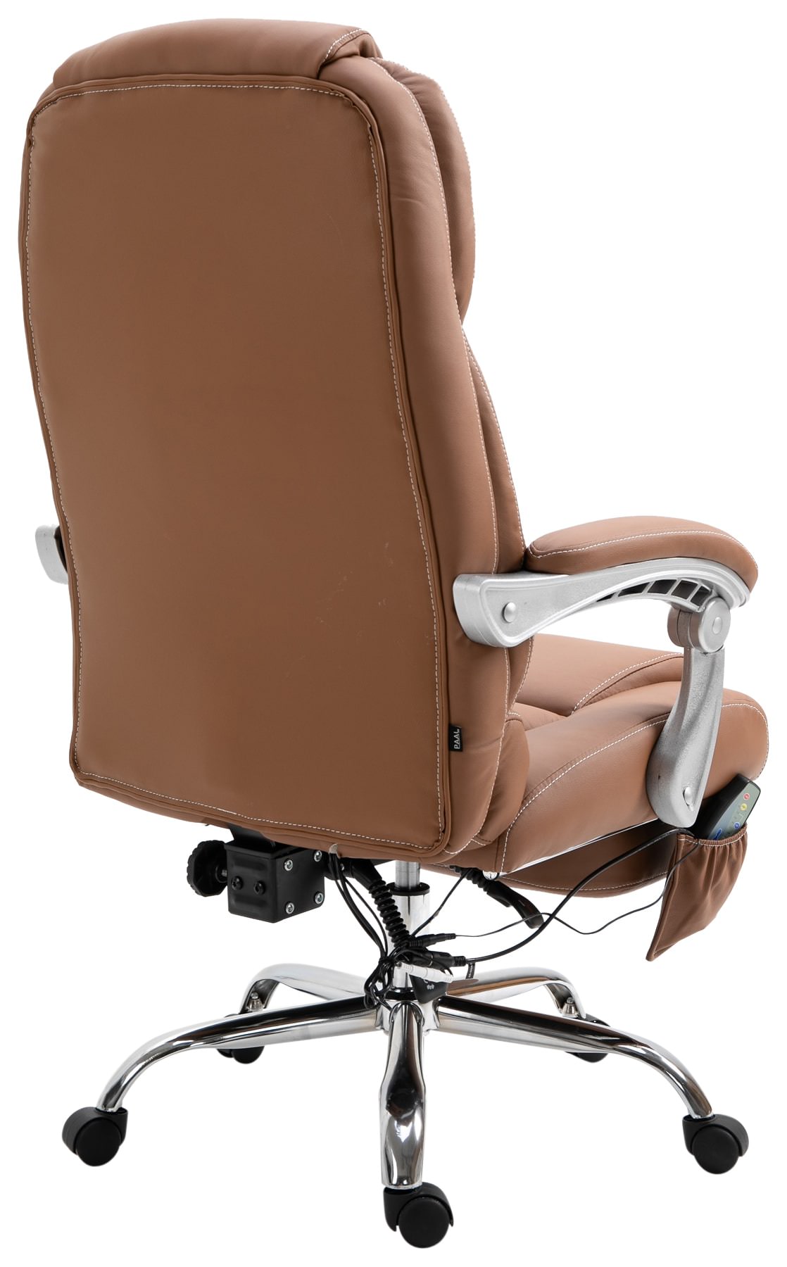 Fauteuil de bureau Pacific en similicuir avec une fonction massage