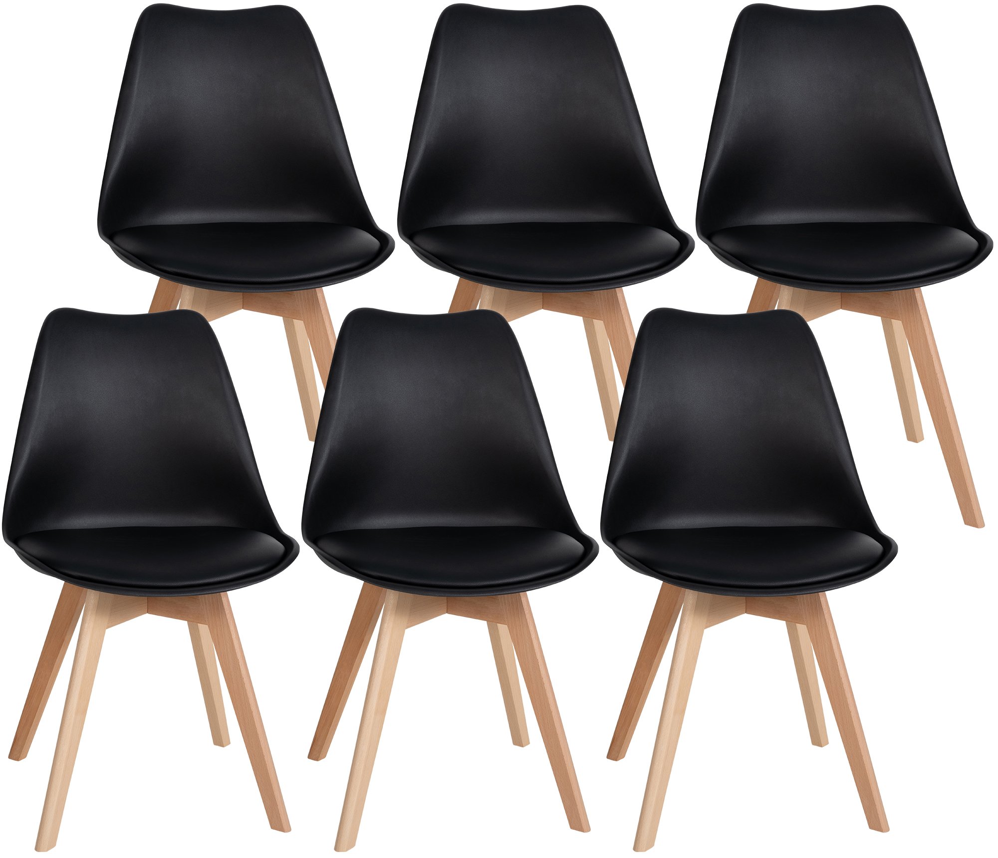 Lot de 6 chaises de salle à manger Ramsey