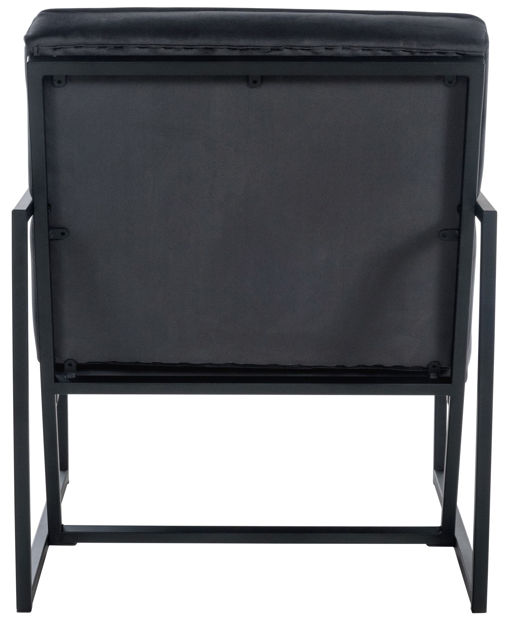 Fauteuil lounge Avon en velours