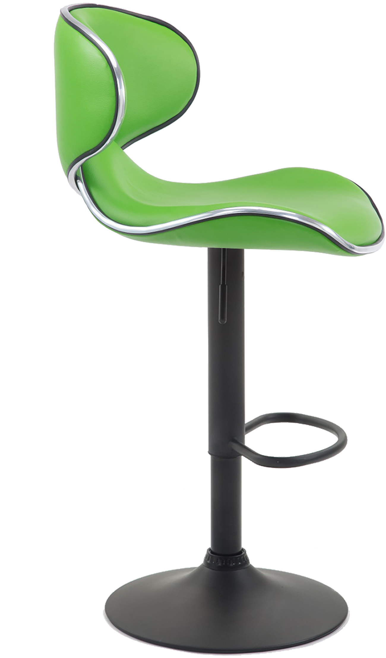 Tabouret de bar Las Vegas V2 similicuir avec pied en métal