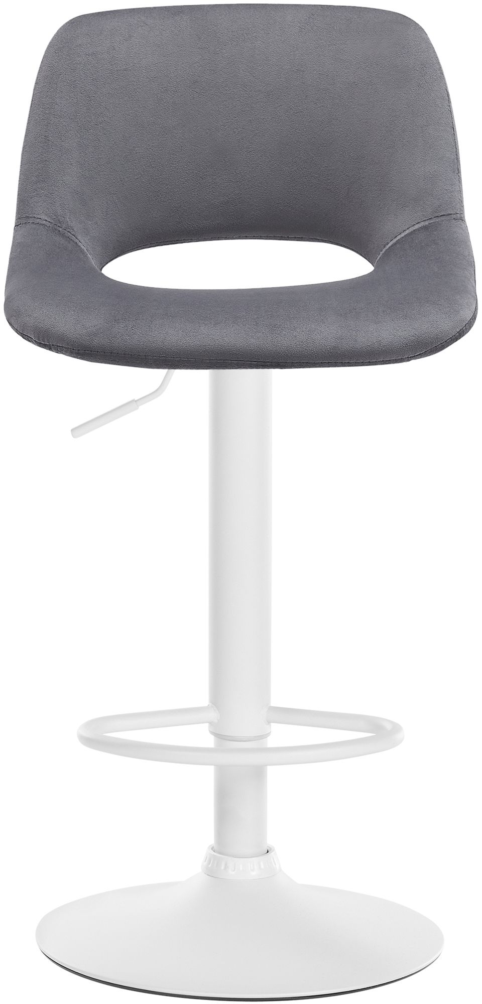 Tabouret de bar Camden velours