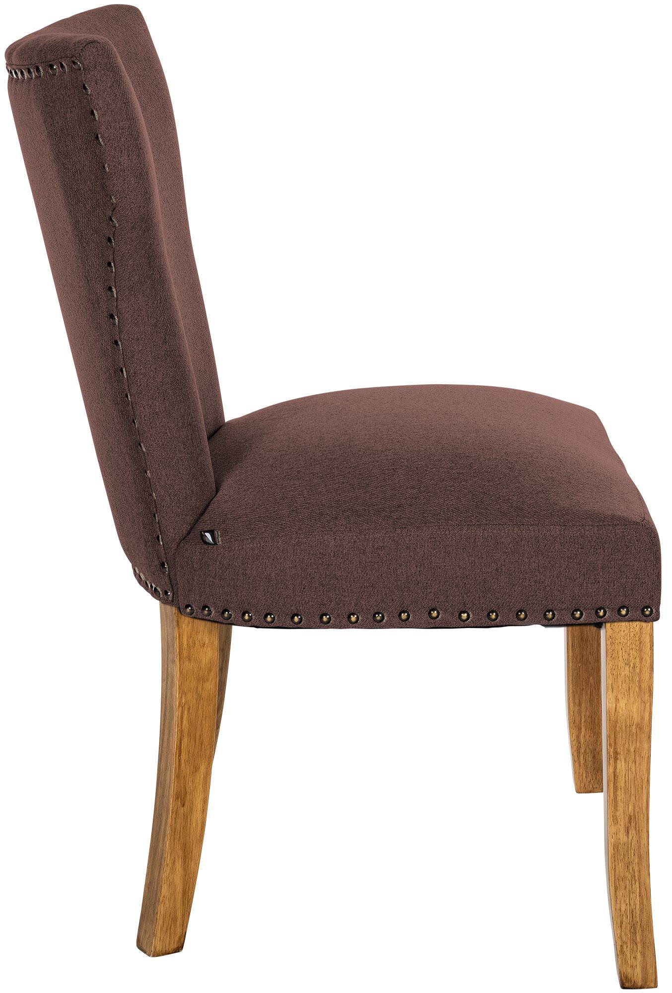 Lot de 2 chaises de salle à manger Zadar tissu