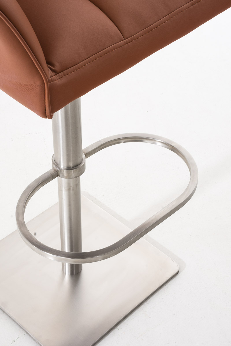 Tabouret de bar Damaso avec revetement en similicuir