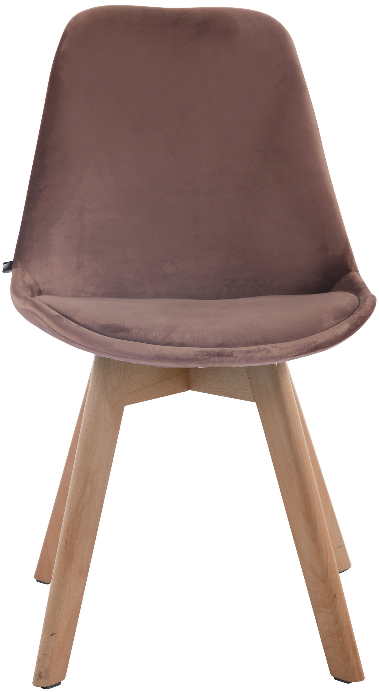 Chaise de salle à manger Borneo V2 en velours