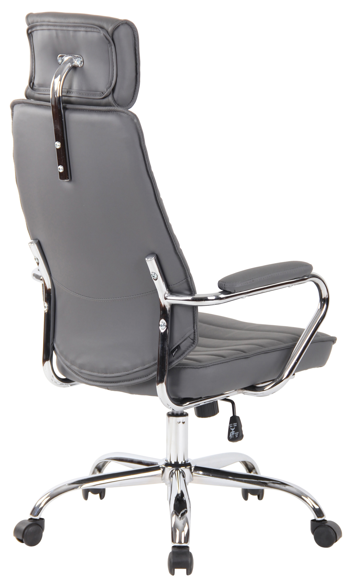 Fauteuil de bureau  Rako en véritable cuir ajustable et pivotant