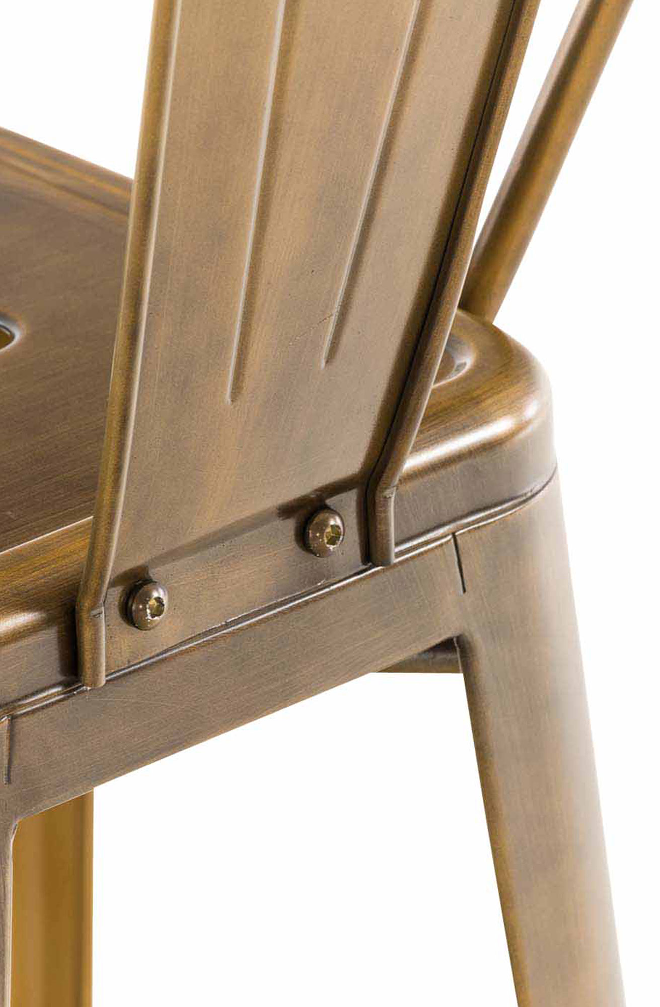 Lot de 4 tabourets de bar Design Aiden