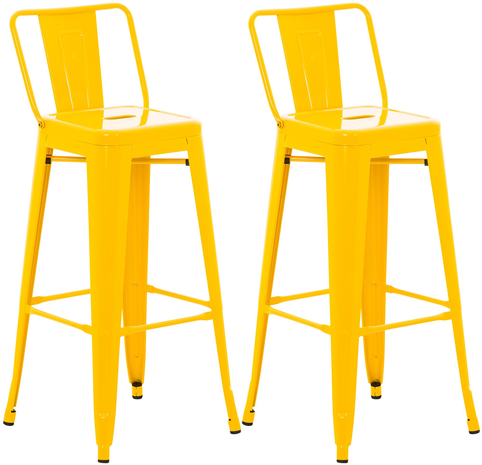 Lot de 2 Tabourets de Bar Mason
