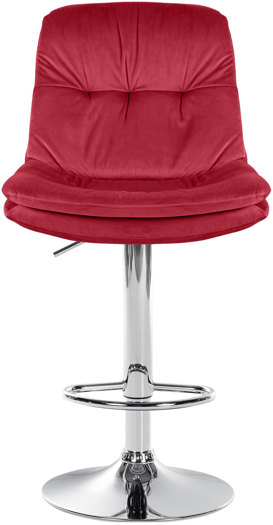 Tabouret de bar Laurel velours