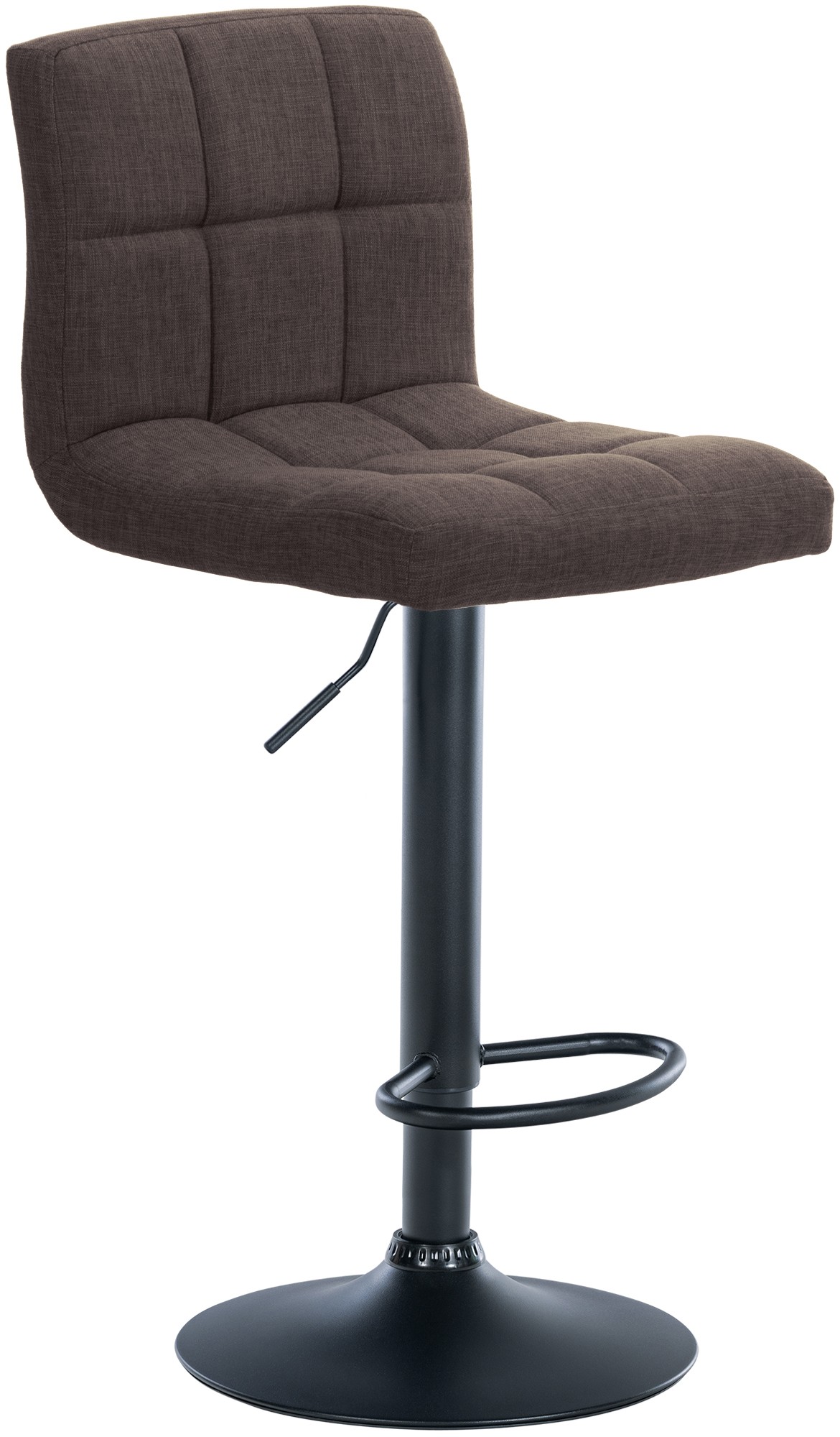 Lot de 2 tabourets de bar Calma tissu