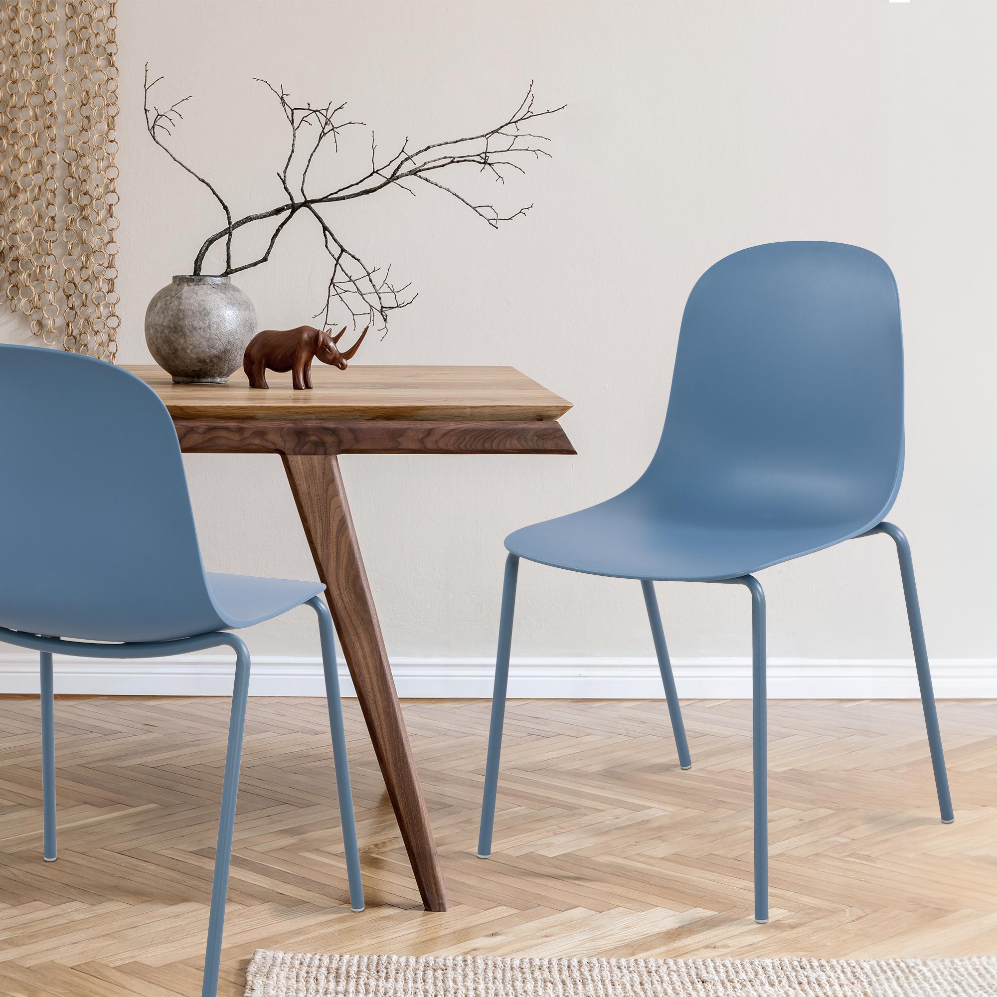 Lot de 2 chaises de jardin Hardin
