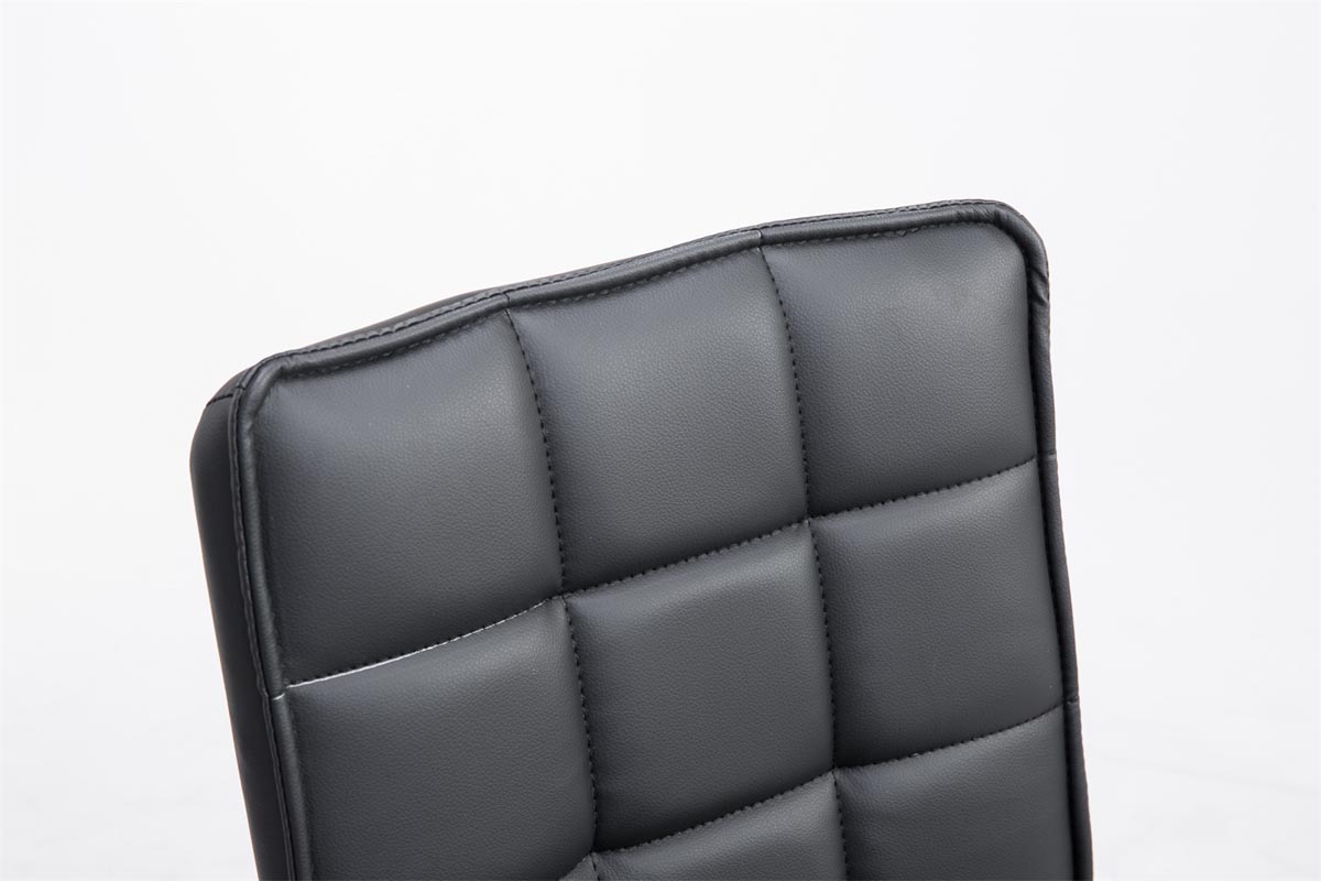Chaise de salle à manger Peking V2 similicuir avec pied trompette
