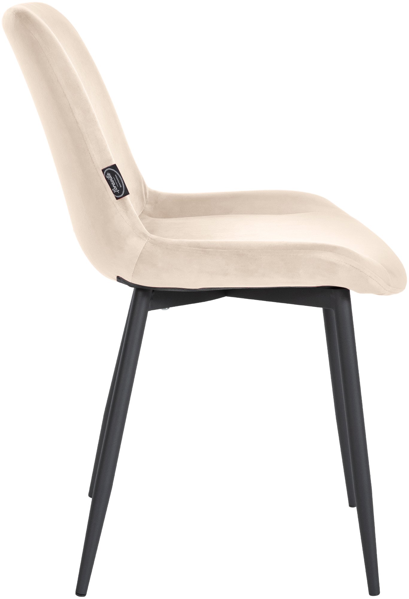 Chaise de salle à manger Victoria en velours | Confort et Élégance Moderne
